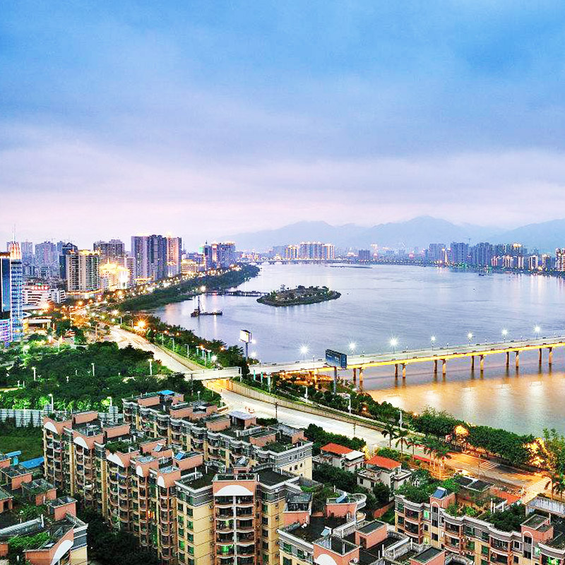 清远城市图